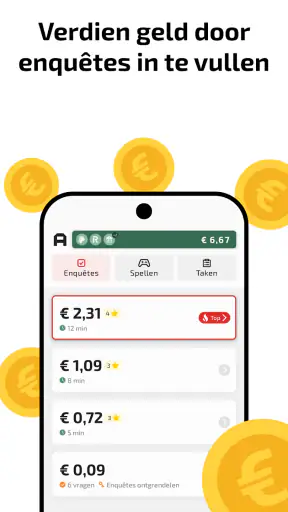 AttaPoll - Betaalde Enquêtes screenshot