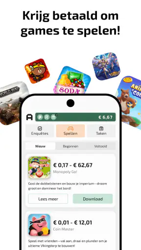 AttaPoll - Betaalde Enquêtes screenshot