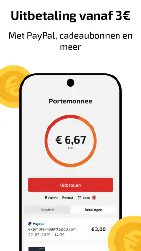 AttaPoll - Betaalde Enquêtes screenshot