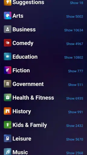 Audials Play: Radio & Podcasts screenshot