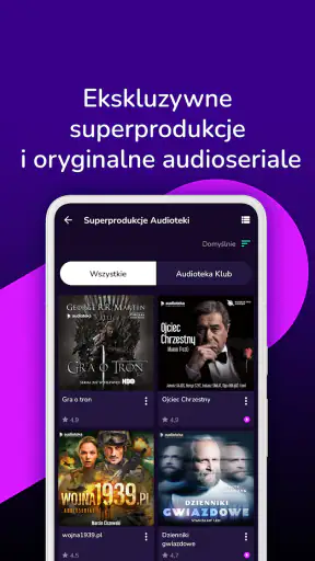 Audioteka: Audiobooki/Podcasty screenshot