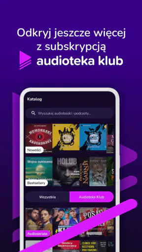 Audioteka: Audiobooki/Podcasty screenshot
