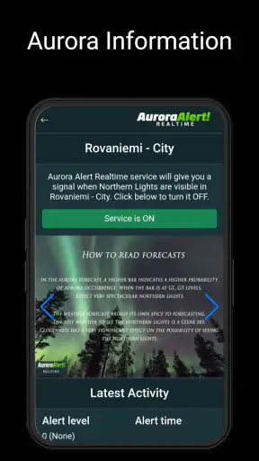 Aurora Alert Realtime screenshot