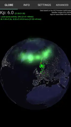 Aurora Notifier screenshot