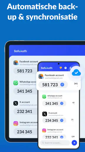 Authenticator App - SafeAuth screenshot