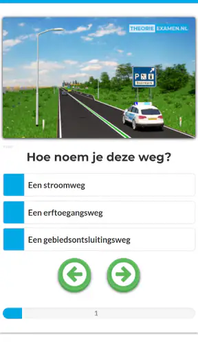 Auto Theorie Examens CBR 2025 screenshot