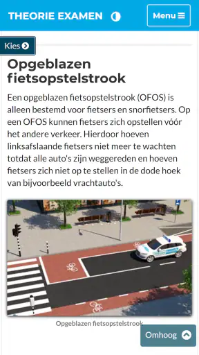 Auto Theorie Examens CBR 2025 screenshot