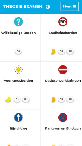 Auto Theorie Examens CBR 2025 screenshot