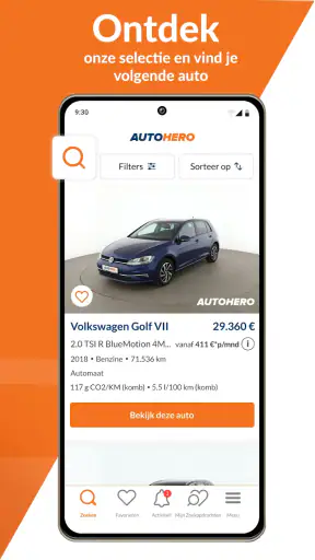 Autohero screenshot