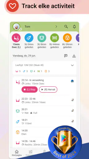 Baby Daybook - Newborn Tracker screenshot