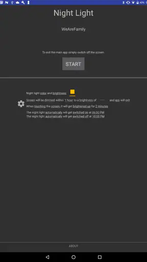 Baby Night Light (Non-Profit) screenshot