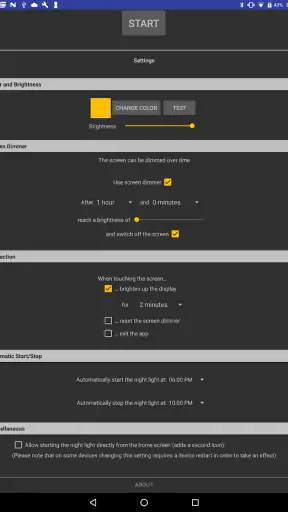 Baby Night Light (Non-Profit) screenshot