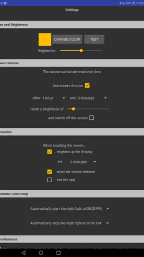 Baby Night Light (Non-Profit) screenshot