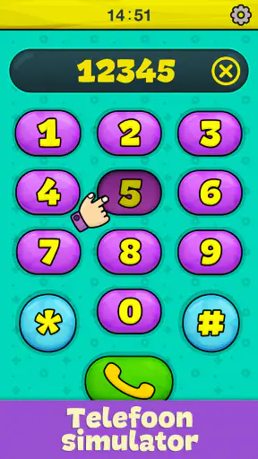 Baby telefoon kinderspelletjes screenshot