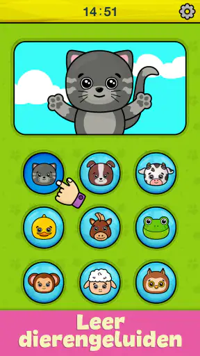 Baby telefoon kinderspelletjes screenshot