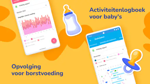Baby tracker. Borstvoeding app screenshot