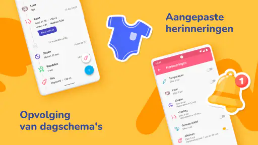 Baby tracker. Borstvoeding app screenshot