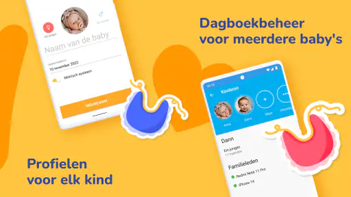 Baby tracker. Borstvoeding app screenshot