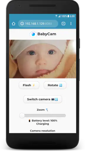BabyCam - Babyfoon met camera screenshot
