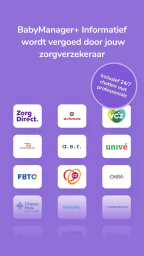 BabyManager | Kraamzorg App screenshot