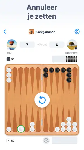 Backgammon - Bordspel screenshot
