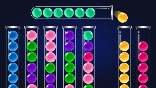 Ball sortpuz - kleurenpuzzel screenshot