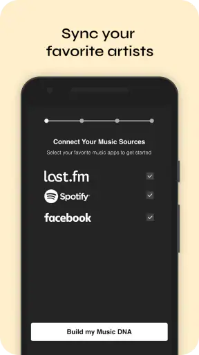 Bandsintown Concerts screenshot