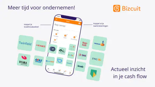 Bank & boekhoudkoppeling screenshot