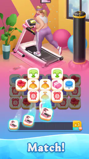 Beauty Tiles: Story & Makeover screenshot