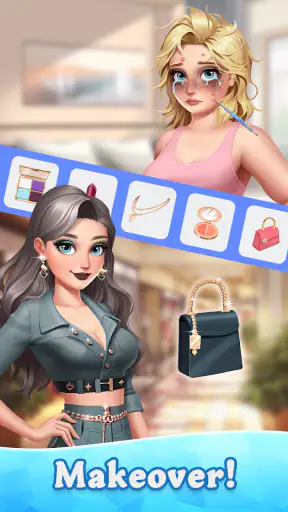 Beauty Tiles: Story & Makeover screenshot