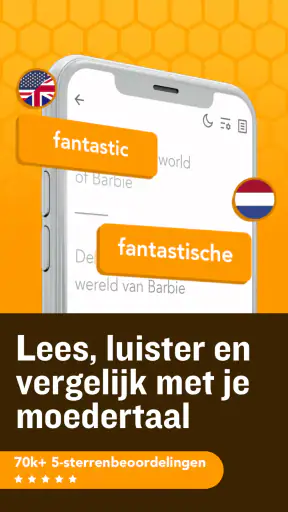 Beelinguapp Taal luisterboeken screenshot