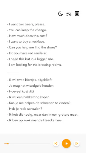 Beelinguapp Taal luisterboeken screenshot