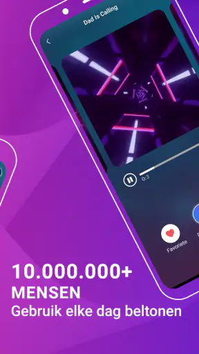 Beltonen muziek telefoon screenshot