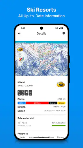 bergfex: Ski, Sneeuw & Weer screenshot
