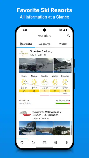 bergfex: Ski, Sneeuw & Weer screenshot