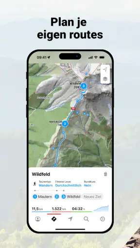 bergfex: wandelen & tracking screenshot