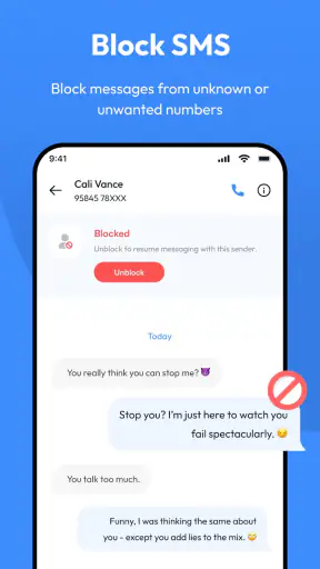 Berichten screenshot