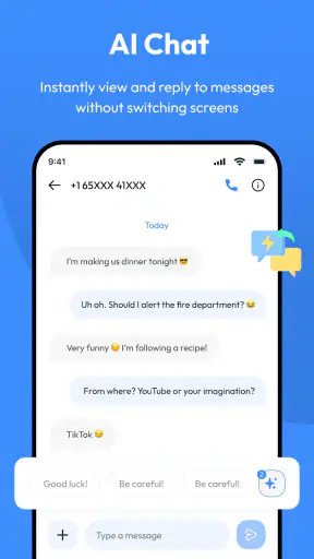 Berichten screenshot