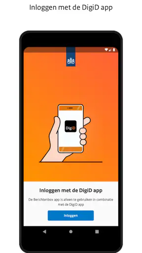 Berichtenbox screenshot