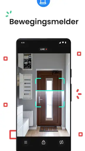 Beveiligingscamera Visory screenshot