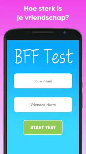 BFF Vriendschapstest Test Quiz screenshot
