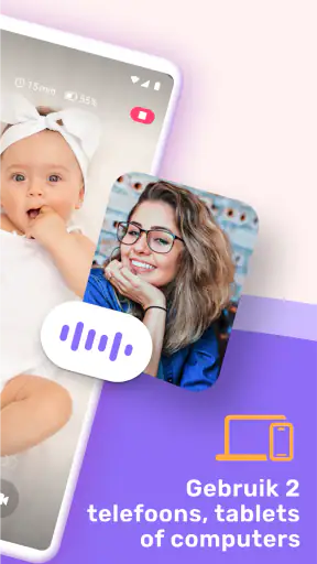Bibino: Babyfoon Nanny Cam screenshot