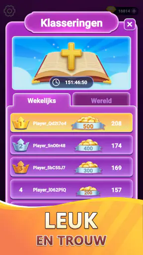 Bijbel Trivia - Bijbel Quiz screenshot