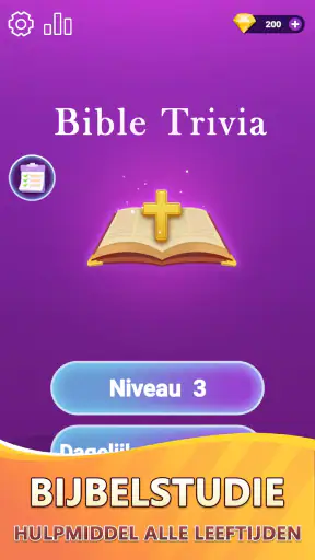 Bijbel Trivia - Bijbel Quiz screenshot