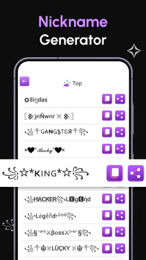 bijnaam maker: Bijnaam screenshot