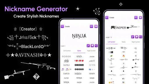 bijnaam maker: Bijnaam screenshot