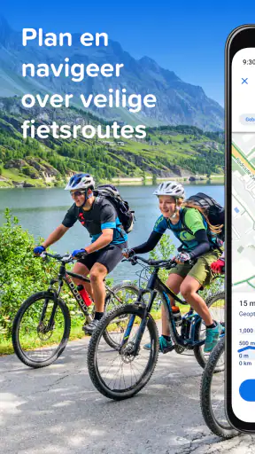 Bikemap: Fietsnavigatie & GPS screenshot