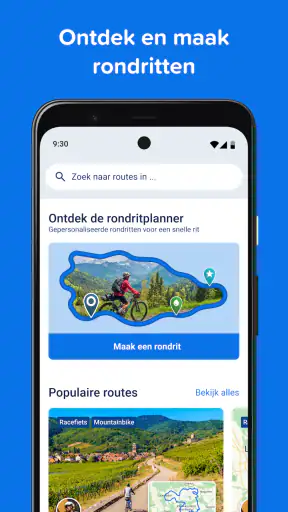 Bikemap: Fietsnavigatie & GPS screenshot