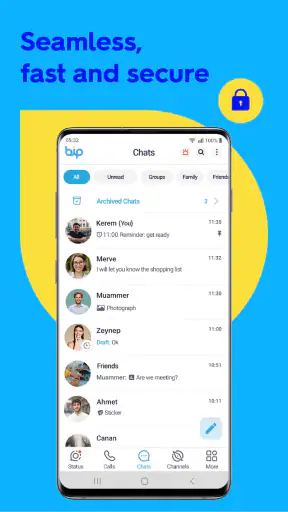 BiP - Berichten, Videogesprek screenshot