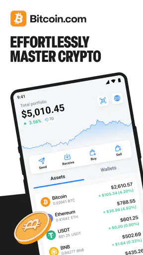 Bitcoin & Crypto DeFi Wallet screenshot